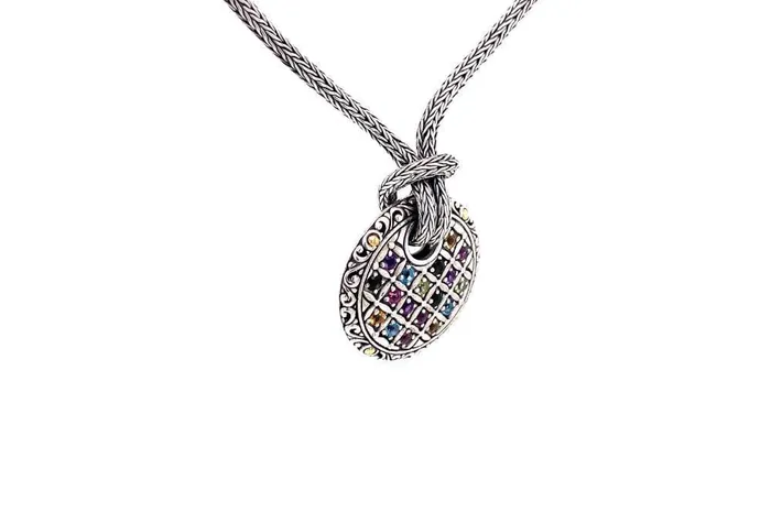 Samuel B Necklaces Patchwork Necklace