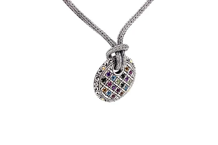 Samuel B Necklaces Patchwork Necklace
