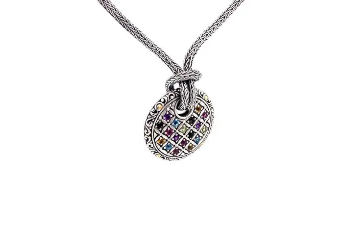 Samuel B Necklaces Patchwork Necklace