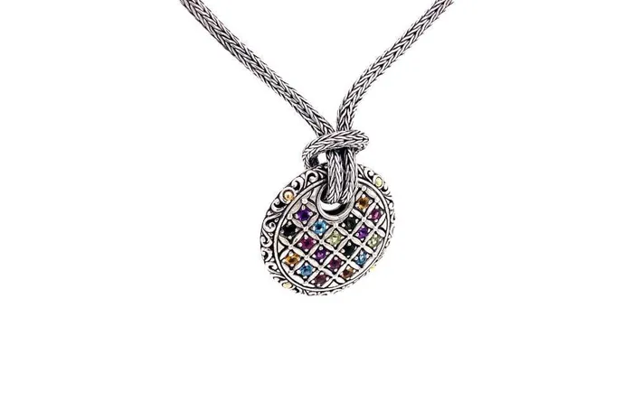 Samuel B Necklaces Patchwork Necklace