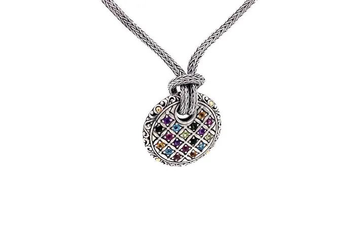 Samuel B Necklaces Patchwork Necklace