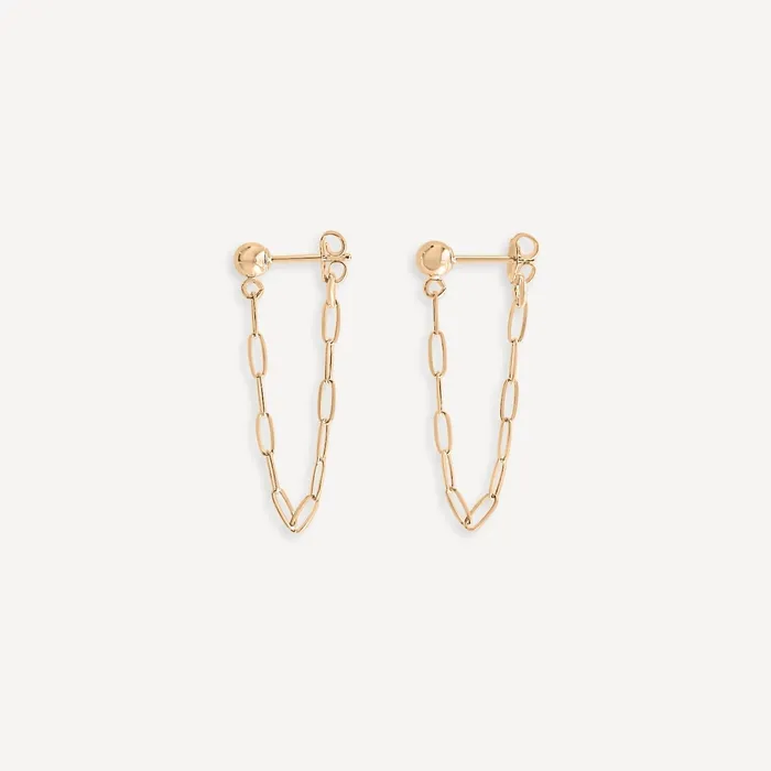 Sheena Marshall Jewelry Earrings Monroe Stud Earrings Gold Fill