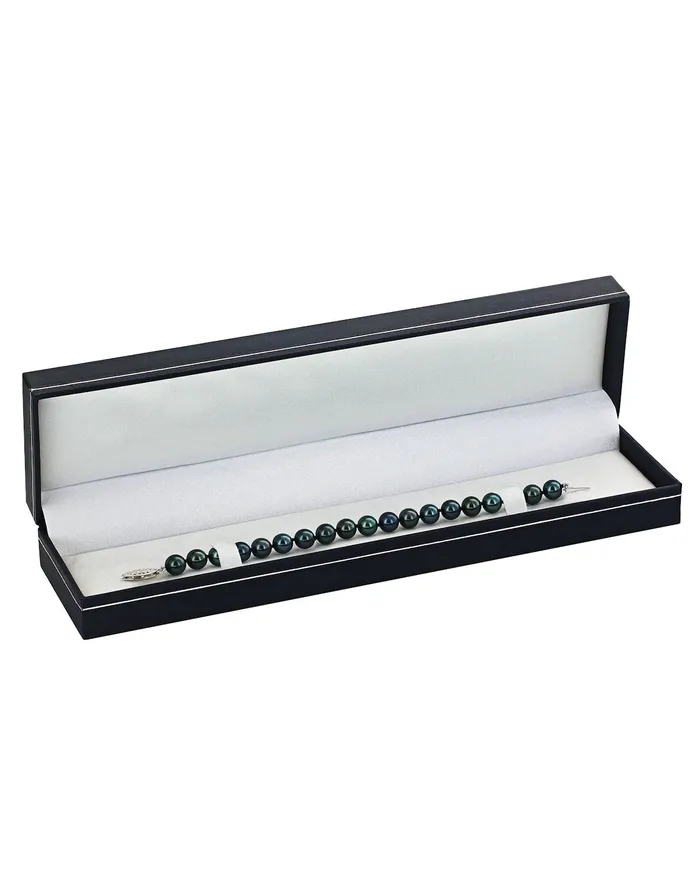 SPT Bracelets Black Japanese Akoya Pearl Bracelet 6570mm