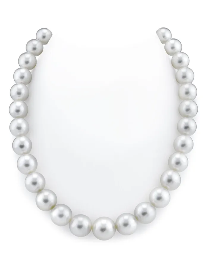 SPT Necklaces White South Sea Pearl Necklace 110140mm AAAA Quality