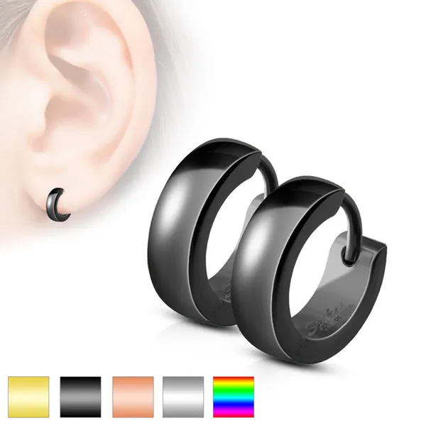 Tulsa Body Jewelry Earrings Classic Hinged Hoop Earrings