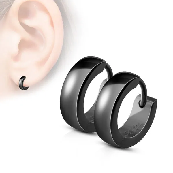 Tulsa Body Jewelry Earrings Classic Hinged Hoop Earrings Tulsa Body Jewelry Earrings Classic Hinged Hoop Earrings