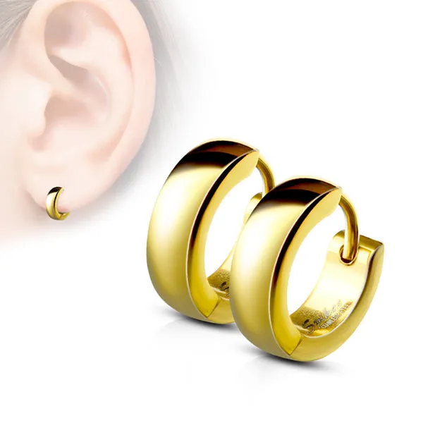 Tulsa Body Jewelry Earrings Classic Hinged Hoop Earrings Tulsa Body Jewelry Earrings Classic Hinged Hoop Earrings