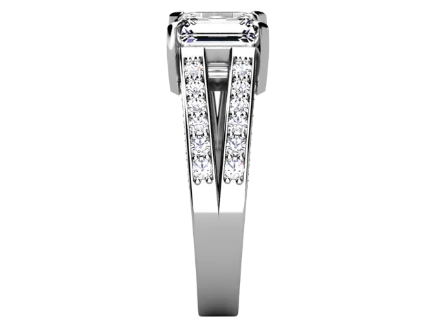 vendorunknown Rings Christopher Michael Split Shank Engagement Ring