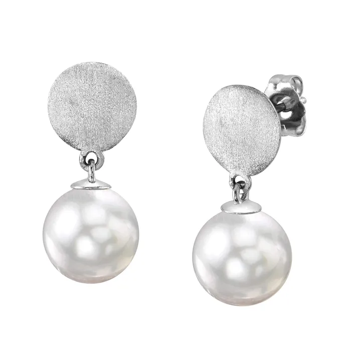 White South Sea Pearl Yael Earrings SPT Earrings